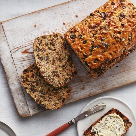 Fruit-Filled Vegan Earl Grey Tea Loaf