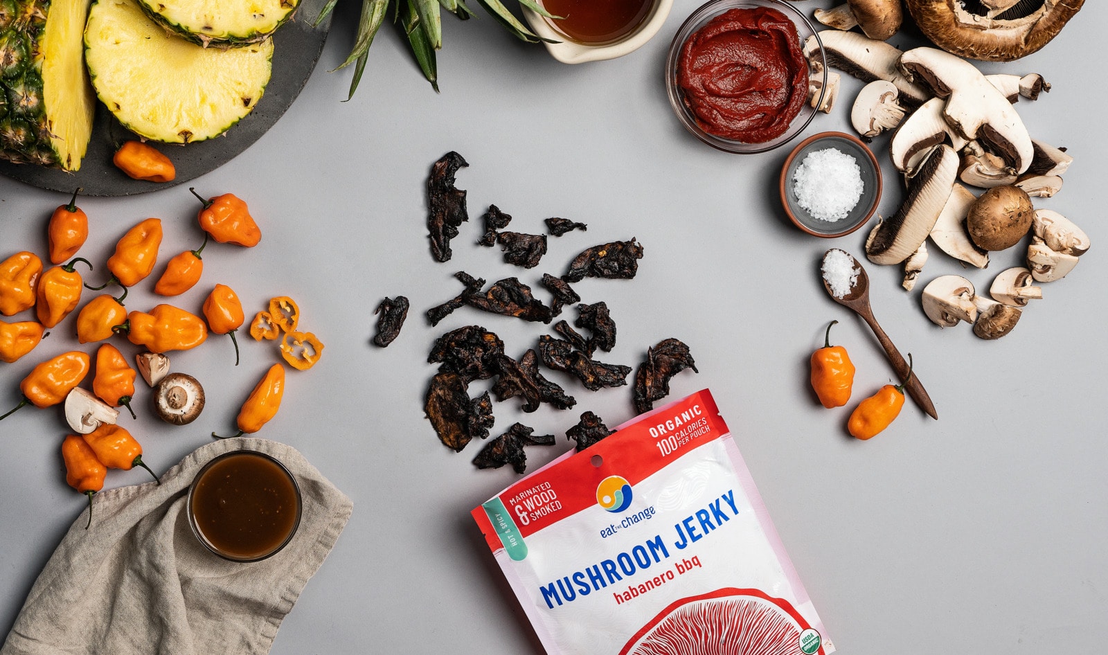 Beyond Meat Exec and Top Chef Alum Partner to Create Vegan Jerky to Help the Planet