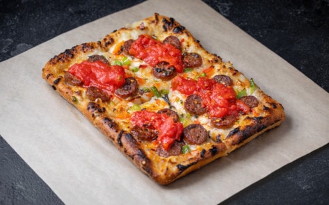 Crossroads Kitchen Reopens as a Vegan Pizza Pop-Up