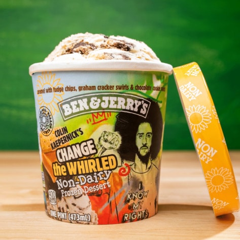Ben &amp; Jerry’s and Colin Kaepernick Will Release New Vegan Flavor to Fight for Racial Justice