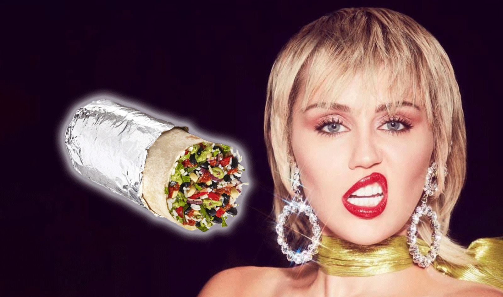 Chipotle Names Vegan Burrito After Miley Cyrus
