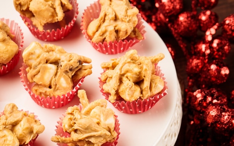 Vegan Butterscotch Haystacks