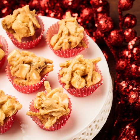 Vegan Butterscotch Haystacks