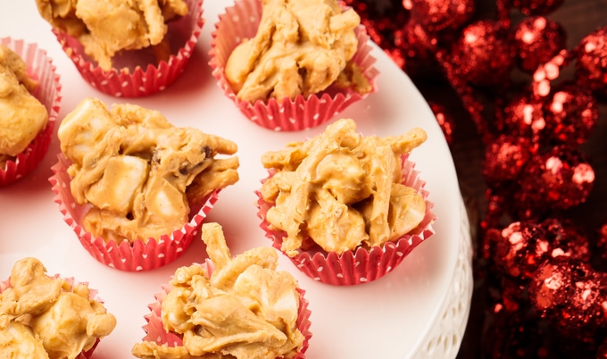 Vegan Butterscotch Haystacks