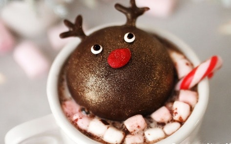 How to Make Vegan Hot Cocoa Bombs