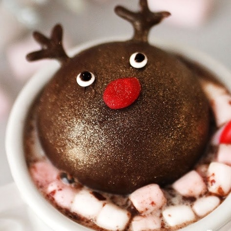 How to Make Vegan Hot Cocoa Bombs