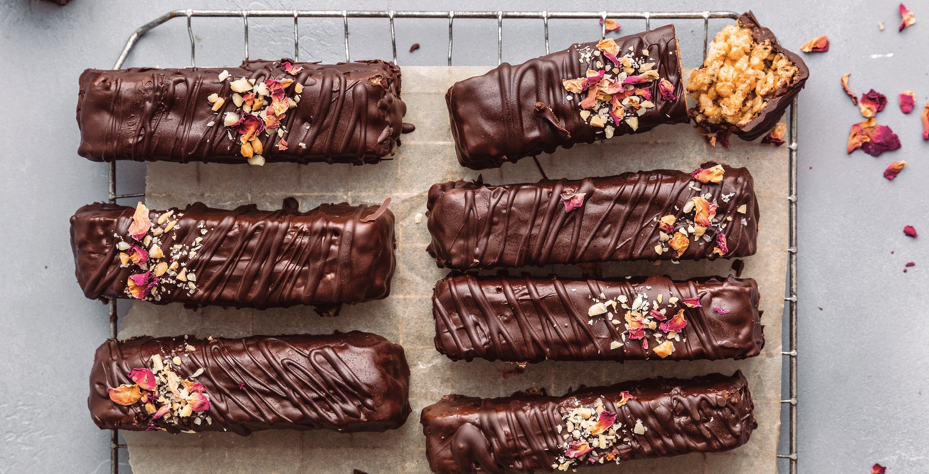 Rich Vegan Peanut Butter Chocolate Crunch Bars
