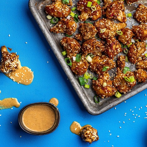 Vegan Baked Thai Chili Cauliflower Bites