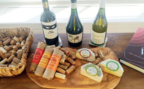 You Can Now Get a Box of Vegan Salami, Cheese, and Wine Delivered to Your Door