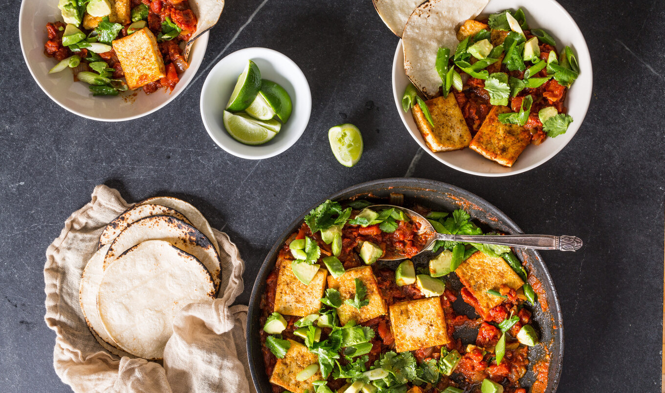 Who Needs Eggs? Tofu Rancheros With Avocado