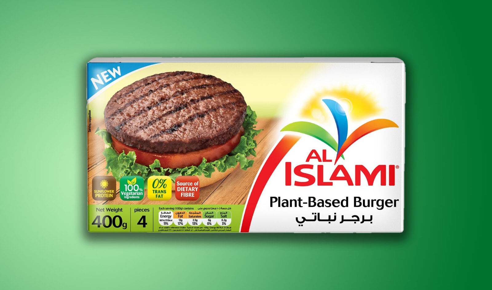 Major Halal Food Company Launches its First Vegan Burger in UAE