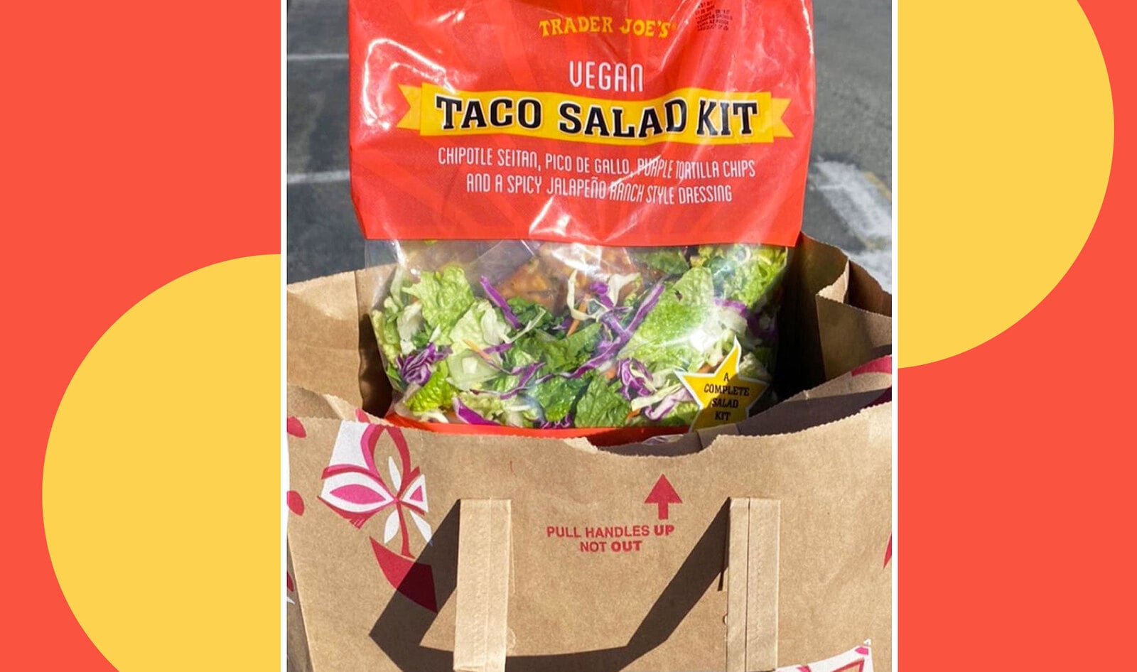 Trader Joe’s Launches Vegan Taco Salad Kit with Ranch Dressing