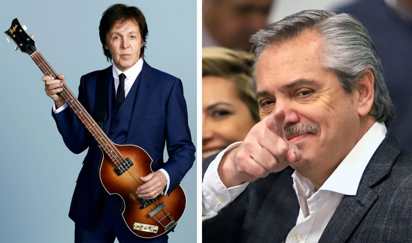 Argentina’s President Will Go Meat-Free If Paul McCartney Plays “Blackbird” in His Office