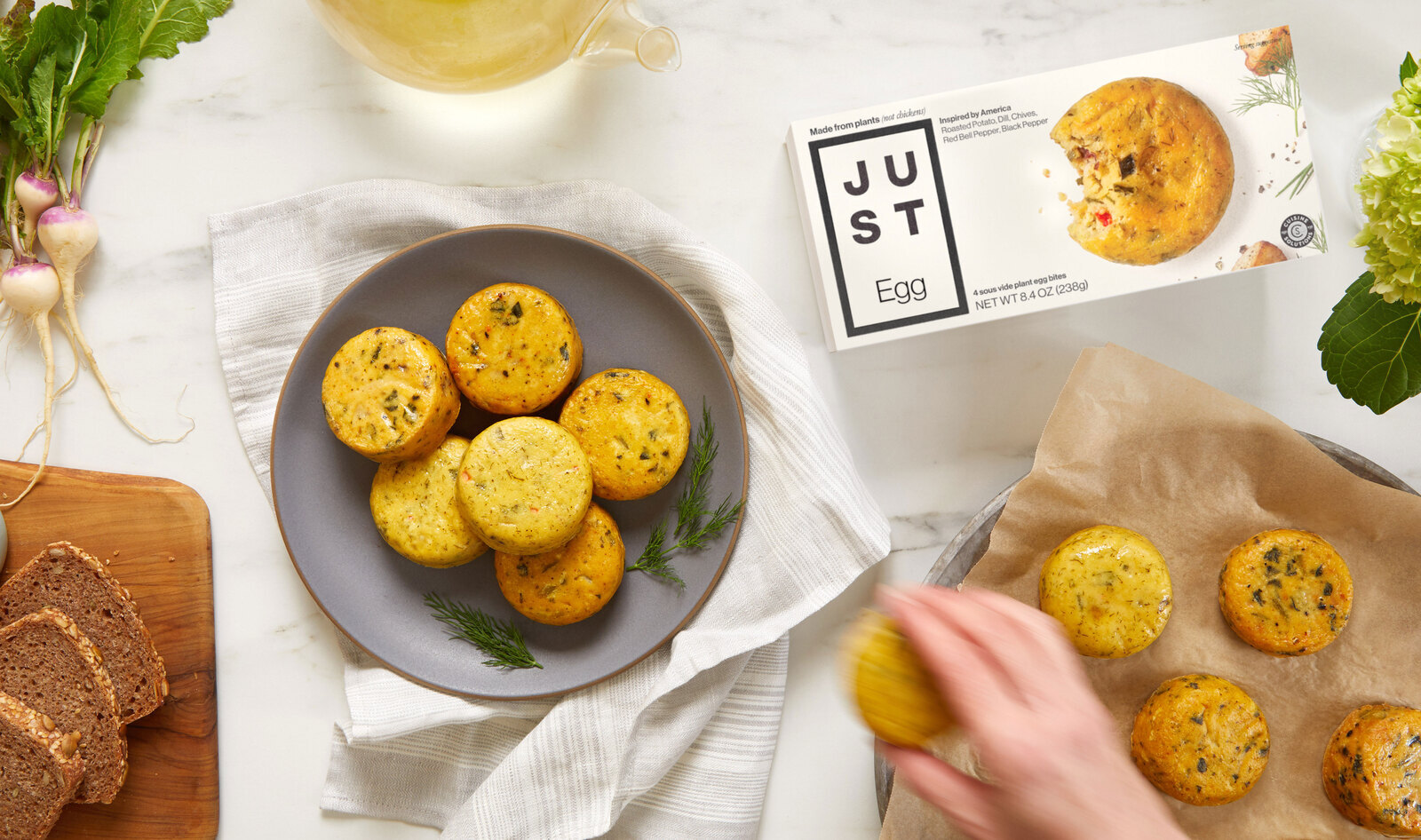 Eat Just to Launch French-Style Vegan Egg Bites Nationwide