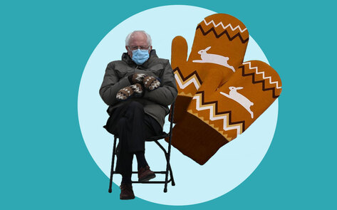 You Can Now Get a Vegan Version of Bernie Sanders’ Mittens