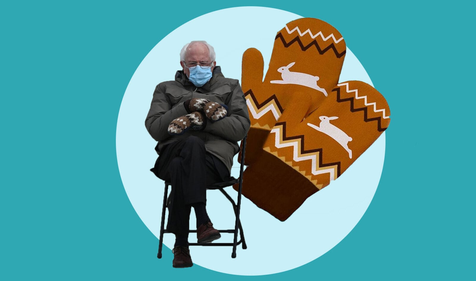 You Can Now Get a Vegan Version of Bernie Sanders’ Mittens