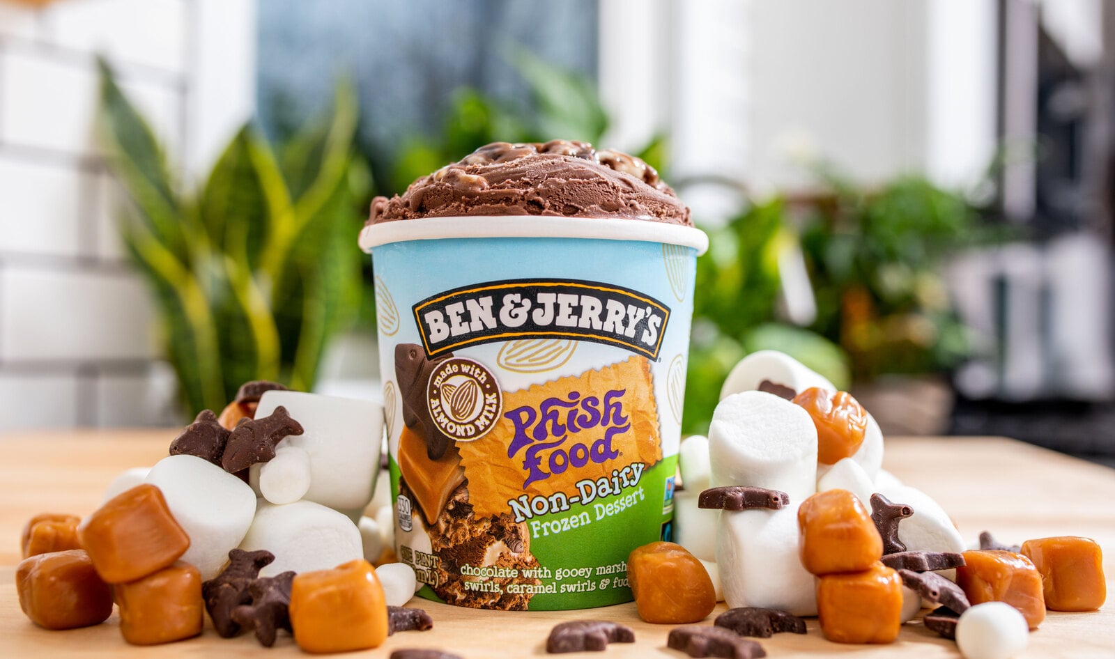 Ben &amp; Jerry’s Launches Vegan Phish Food Ice Cream Made With Almond Milk