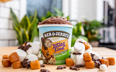 Ben &amp; Jerry’s Launches Vegan Phish Food Ice Cream Made With Almond Milk