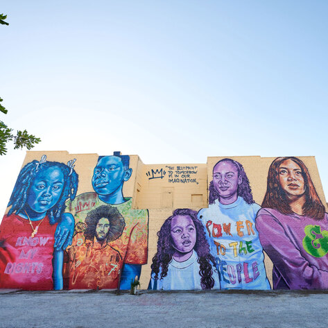 Ben & Jerry's Just Put Up a Huge Mural Dedicated to Colin Kaepernick