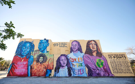 Ben & Jerry's Just Put Up a Huge Mural Dedicated to Colin Kaepernick