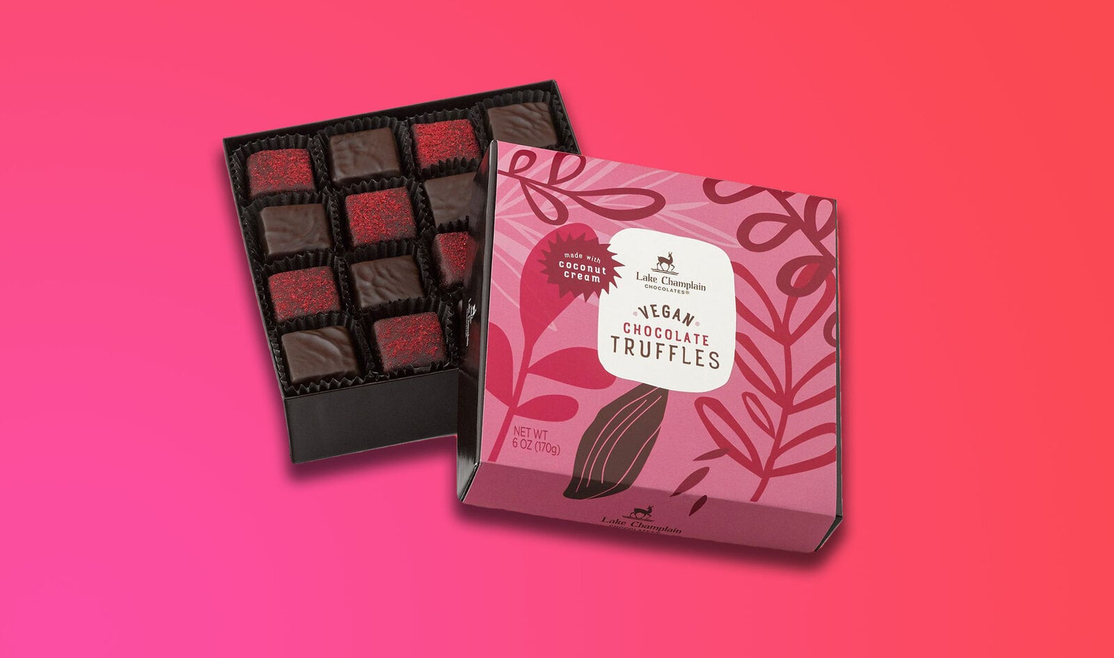 Lake Champlain Just Launched Its First Box of Vegan Chocolate Truffles