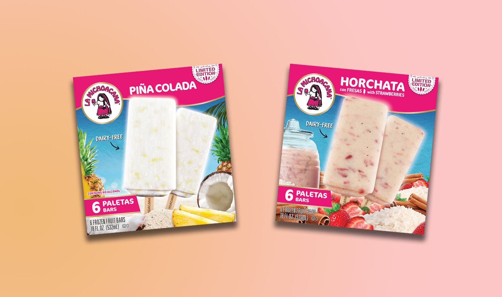 Mexican Paletas Company La Michoacana Launches Dairy-Free Ice Cream Bars