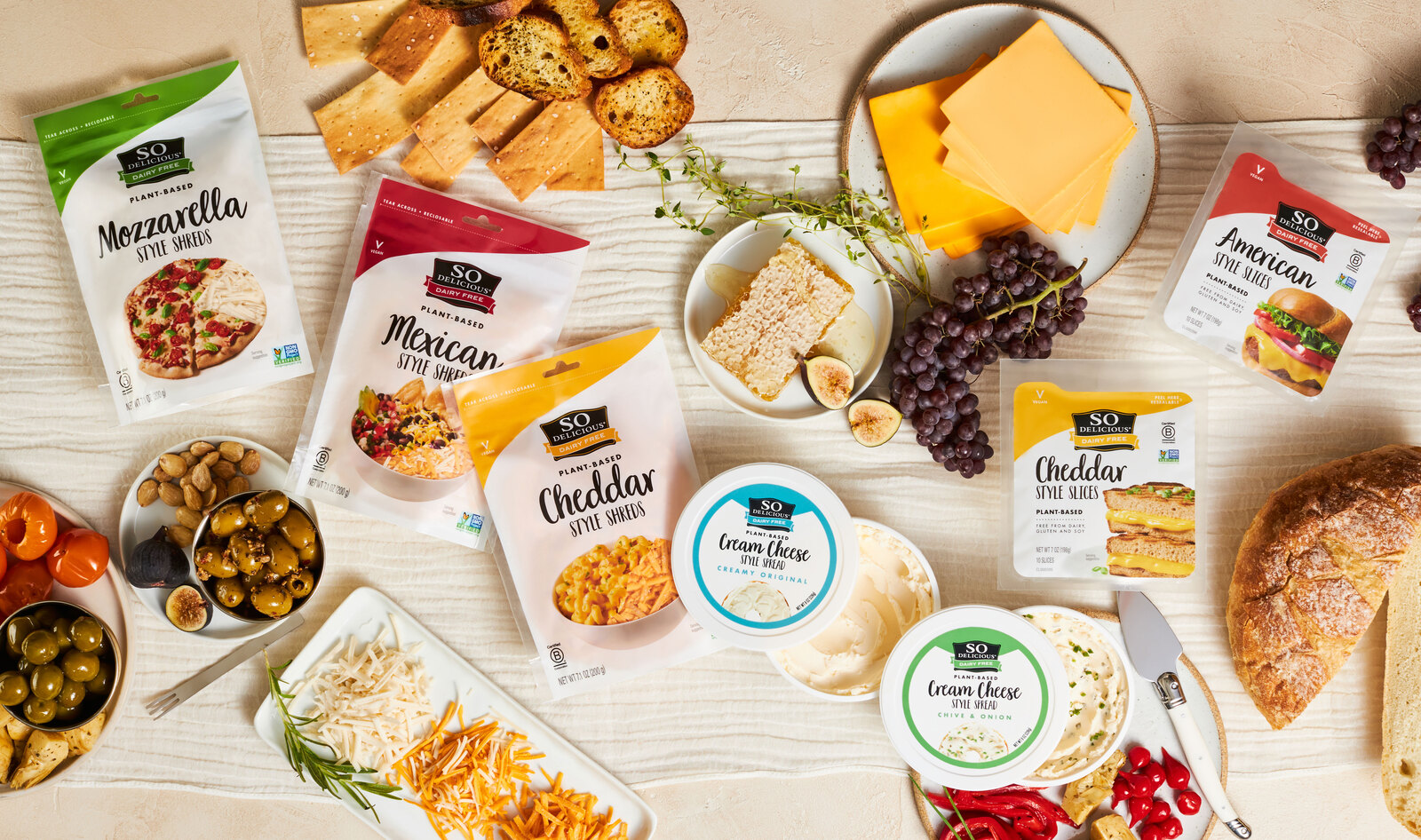 So Delicious Launches New Line of Vegan Cheeses&nbsp;