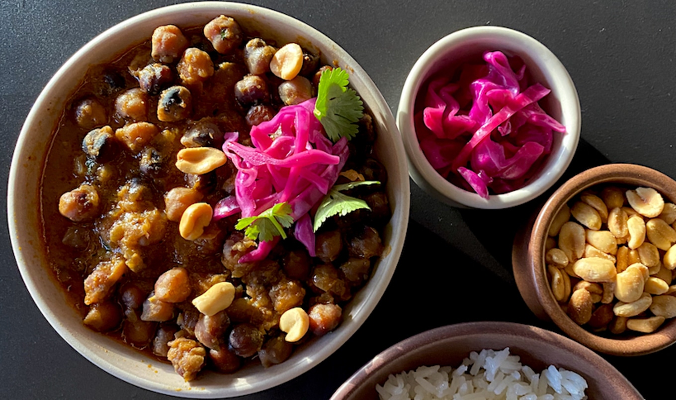 Afro-Peruvian Chickpea Stew