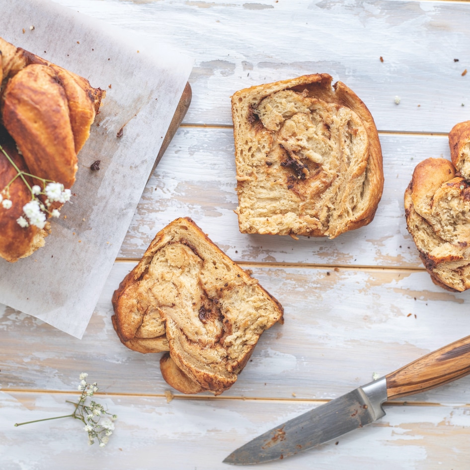 Buttery Vegan Chocolate Babka