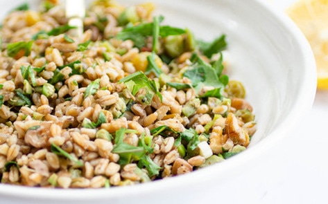 Vegan Winter Farro Salad