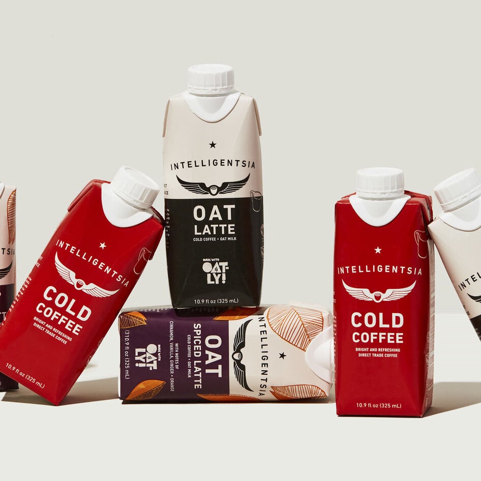 Intelligentsia Just Launched a 100-Percent Vegan RTD Latte Line With Oatly