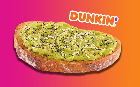 Dunkin’ Just Launched Avocado Toast; Vegan Doughnuts Are Still Nowhere to Be Found&nbsp;