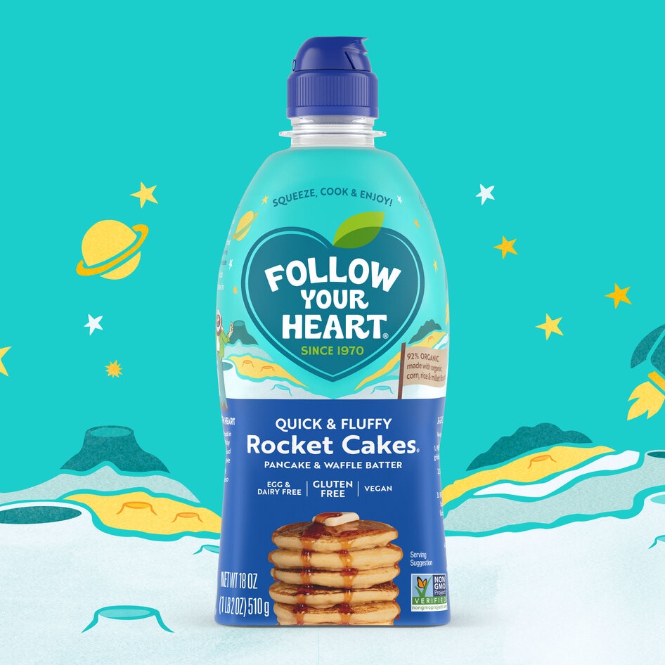 After 5 Years, Follow Your Heart’s Vegan Pancake Batter Is Hitting Stores