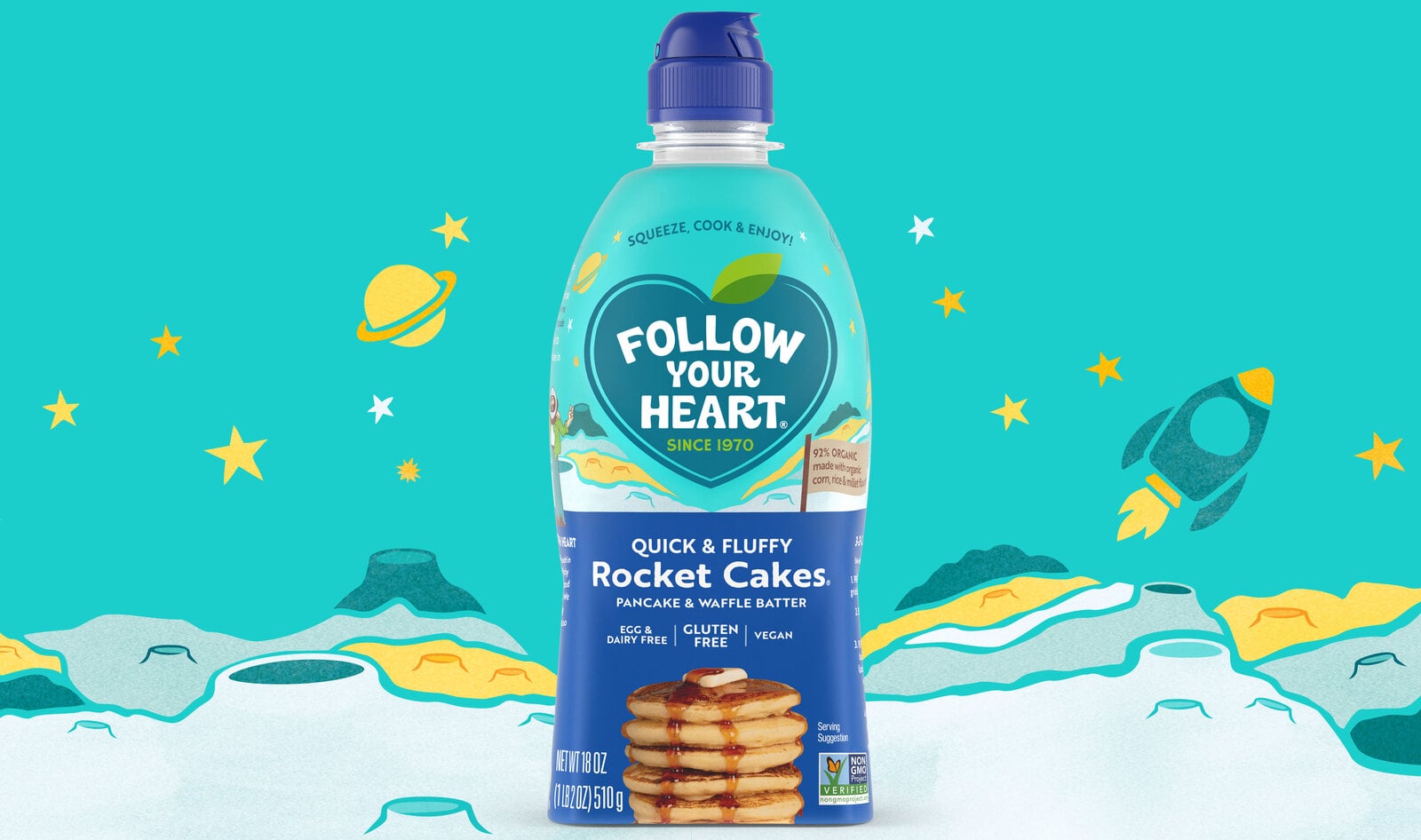After 5 Years, Follow Your Heart’s Vegan Pancake Batter Is Hitting Stores