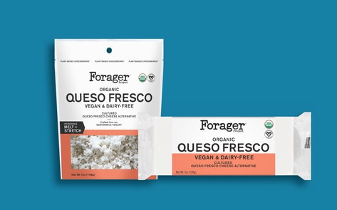 Forager Enters Dairy-Free Cheese Market with Vegan Queso Fresco