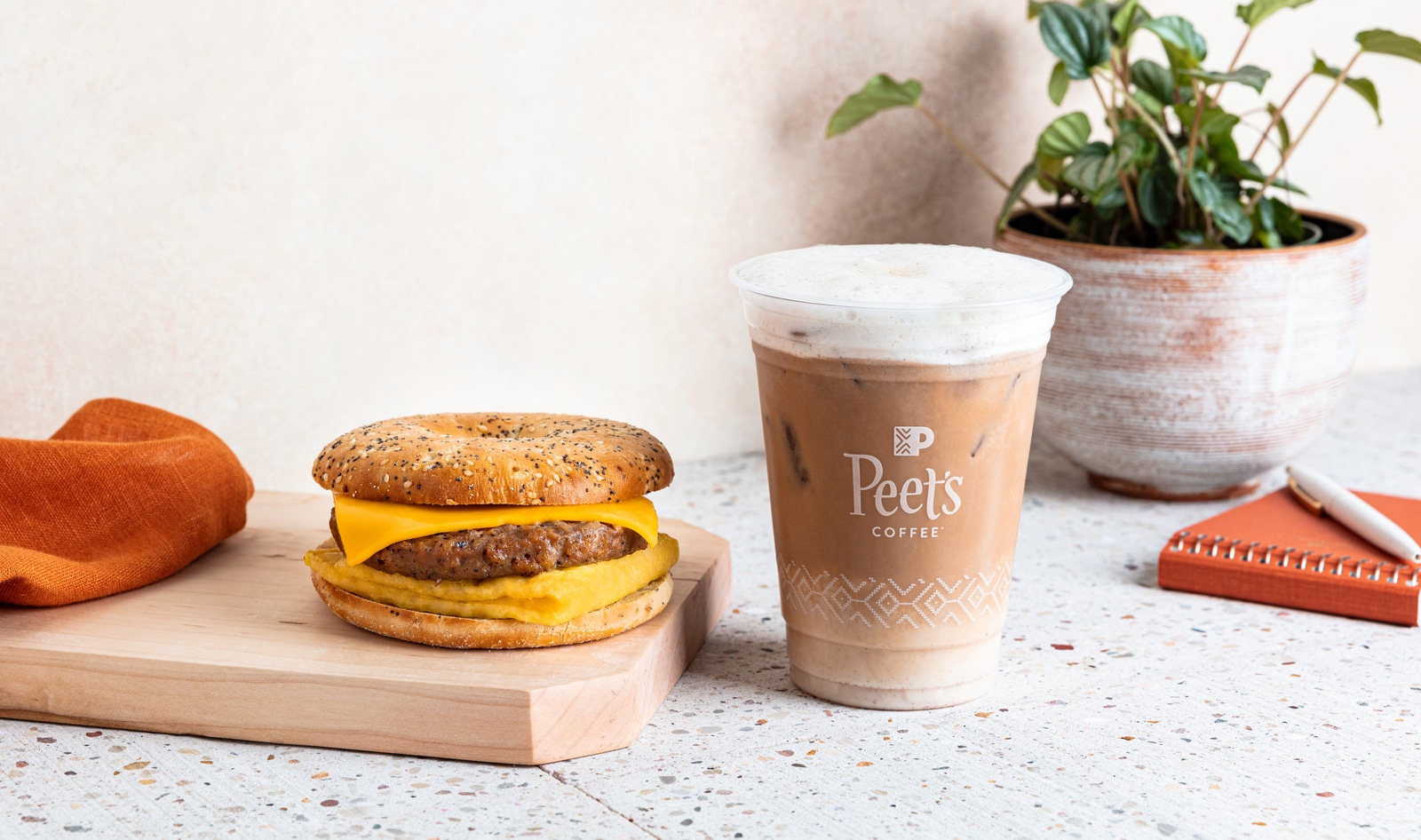 Peet’s Just Launched a Vegan Breakfast Sandwich With JUST Egg and Beyond Meat&nbsp;
