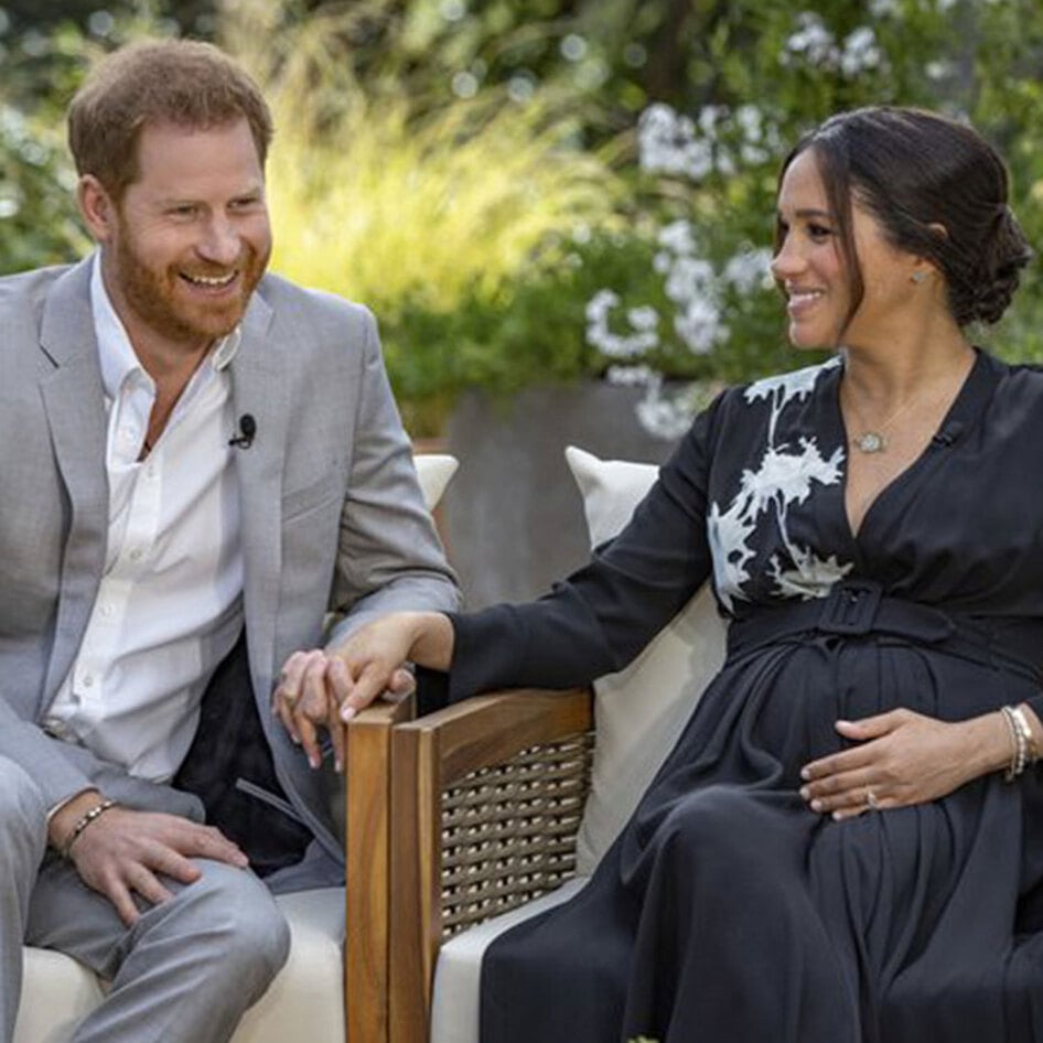 Prince Harry and Meghan Markle Show Oprah Their Factory Farm Rescue Chickens