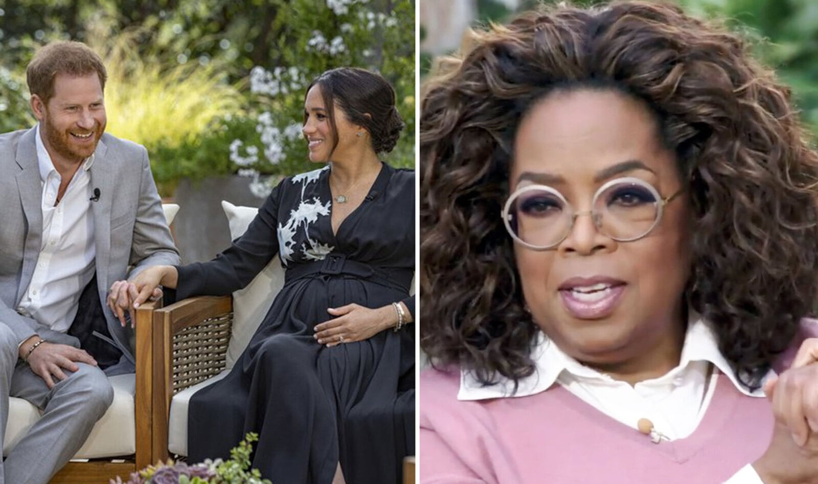 Prince Harry and Meghan Markle Show Oprah Their Factory Farm Rescue Chickens