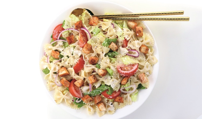 Spiced Up Vegan Cajun Pasta Salad