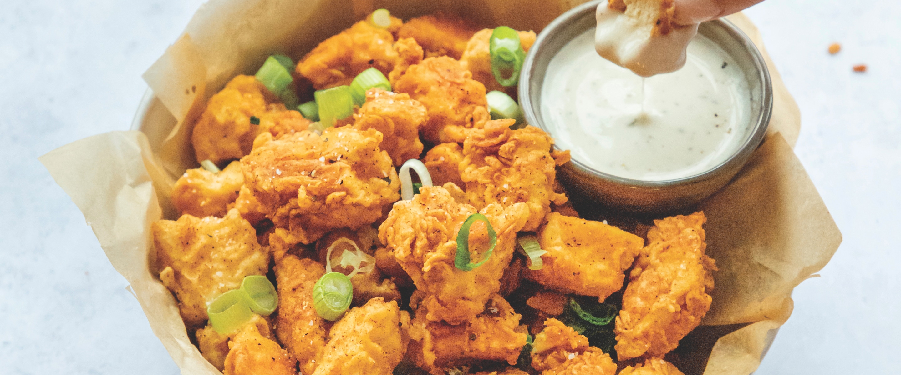 Yes, You Can Make Vegan Popcorn Chicken That’s Crispy and Juicy