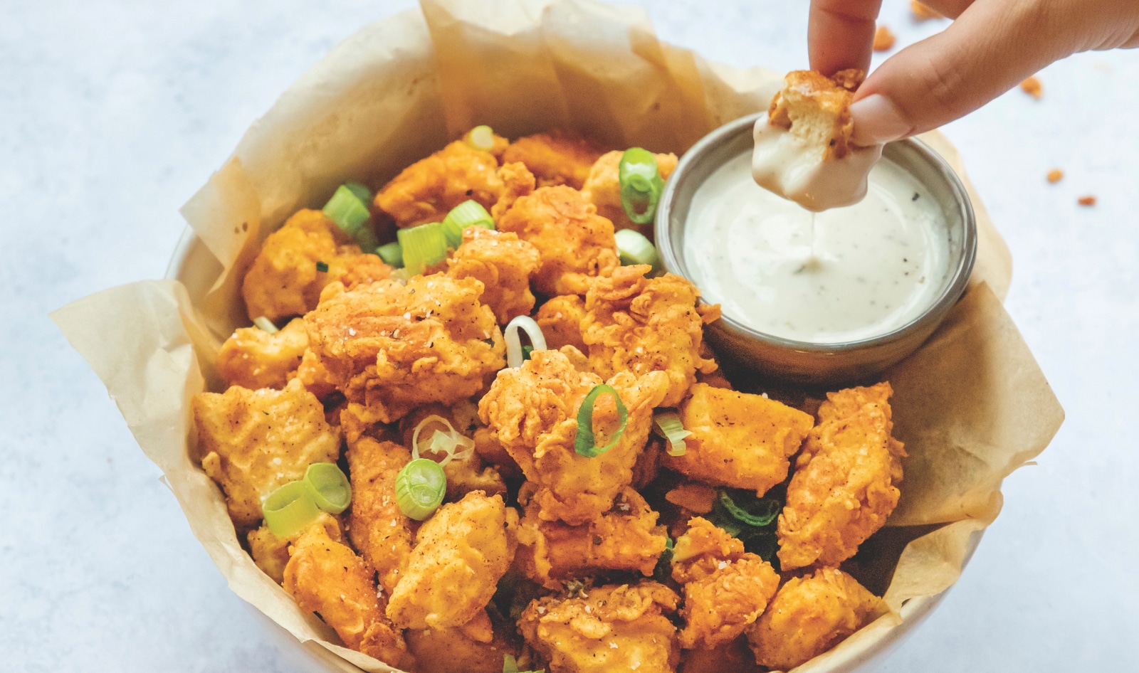 Yes, You Can Make Vegan Popcorn Chicken That’s Crispy and Juicy