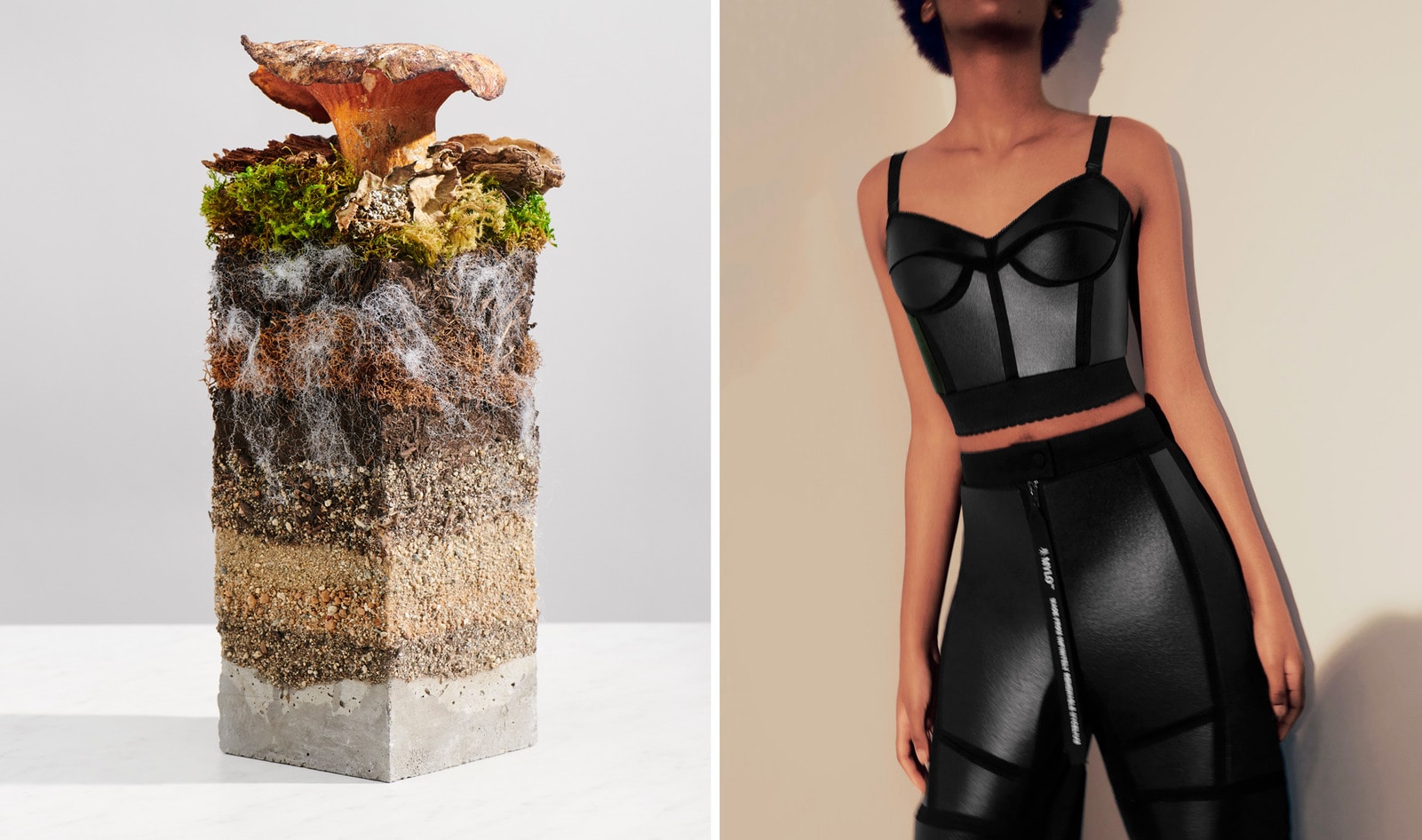 Stella McCartney Unveils World’s First Vegan Mushroom Leather Pants 