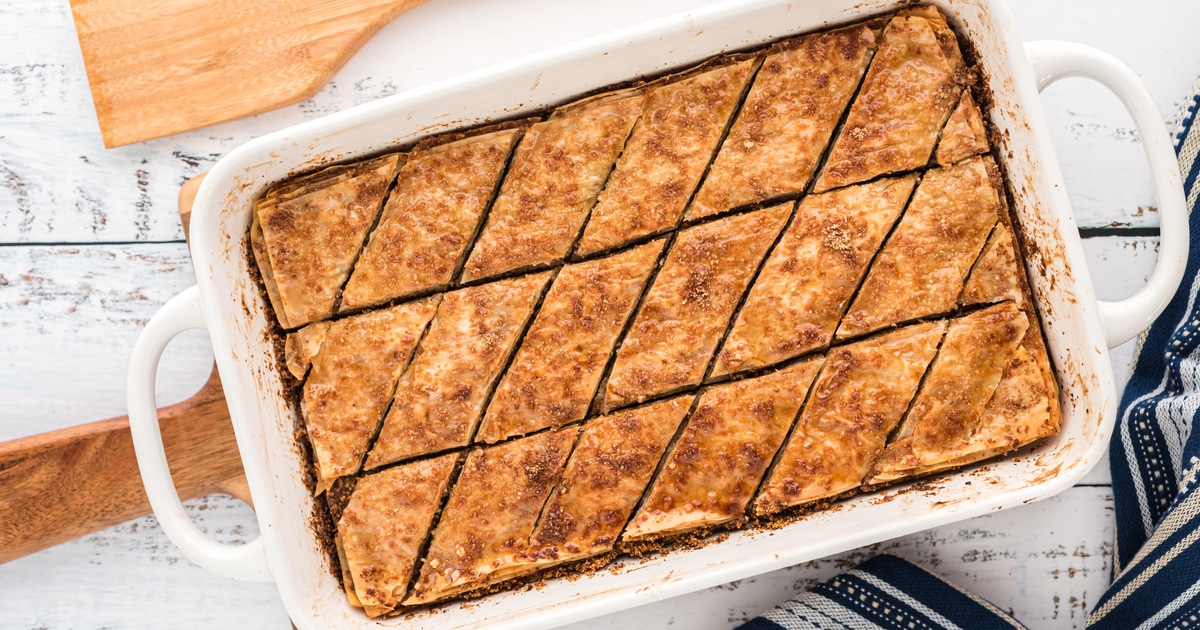 Almond-Pecan Vegan Baklava | VegNews