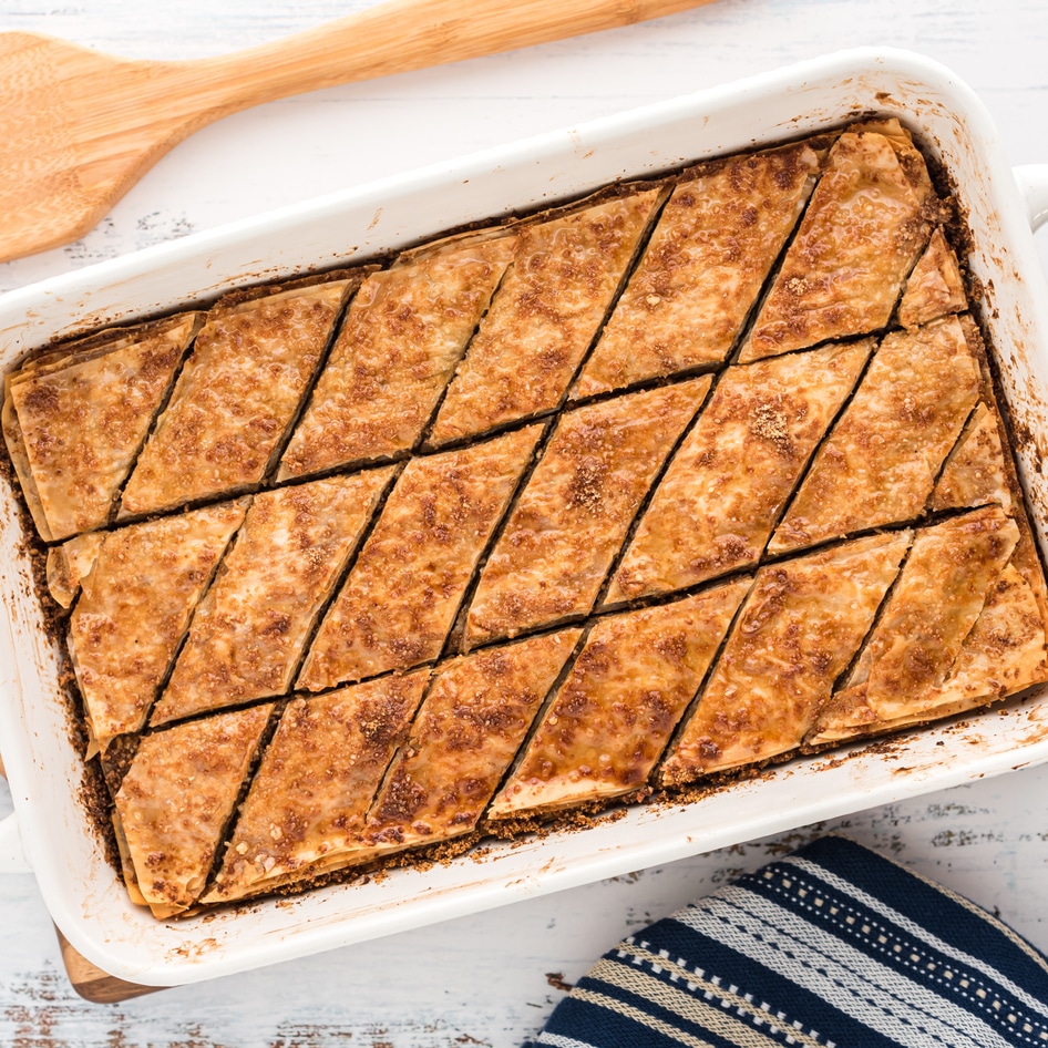 Almond Pecan Baklava