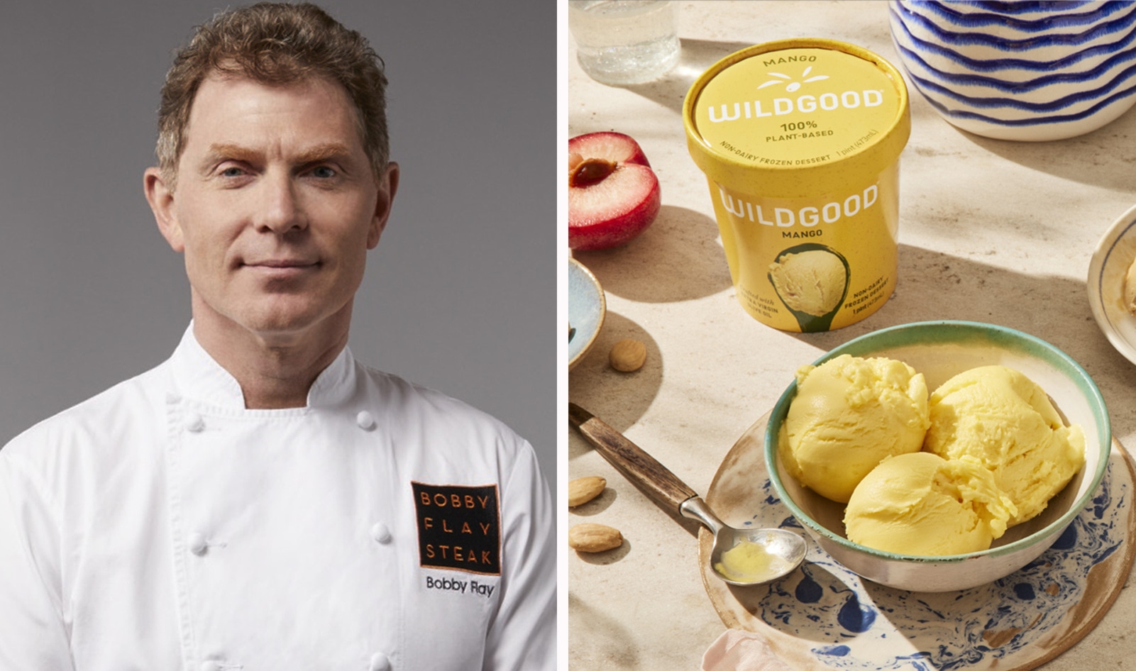 Bobby Flay Invests In Vegan Olive Oil Ice Cream Inspired by the Mediterranean Diet