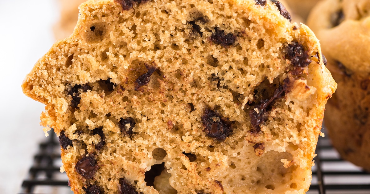 Easy Vegan Chocolate Chip Muffins