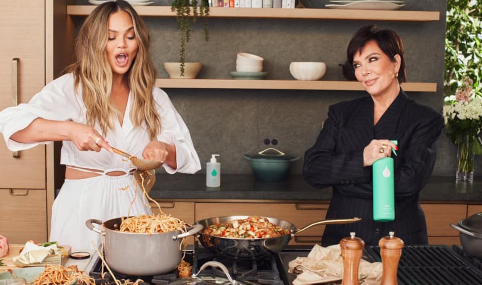 Chrissy Teigen and Kris Jenner Team Up On Cruelty-Free, Safe Cleaning Products