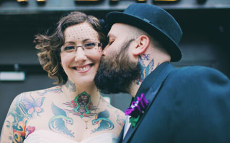 Vegan Weddings 2010: Danielle Distefano &amp; Matthew Miller