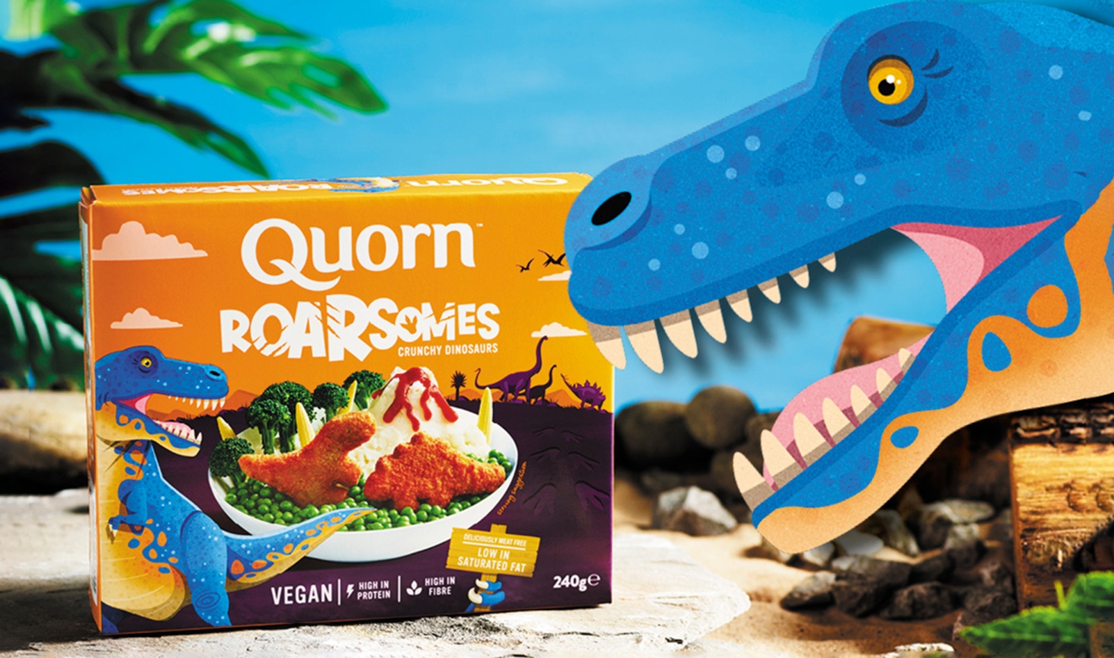 Drunk Fan Email Becomes Reality: Quorn Fans Now Have Dinosaur Vegan Nuggets