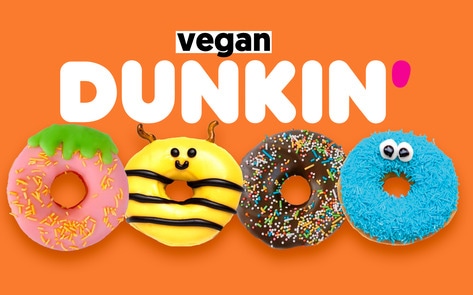 Dunkin’ Just Launched 41 Vegan Doughnuts in Belgium